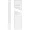 Ekena Millwork Fluted PVC Pilaster w/Decorative Capital & Base, 5"W x 102"H x 2"P PILP05X102FL02-2 - alternate 1